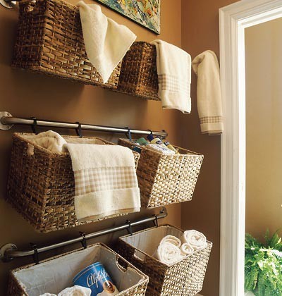 A Tisket. A Tasket. A Wall Full of Baskets