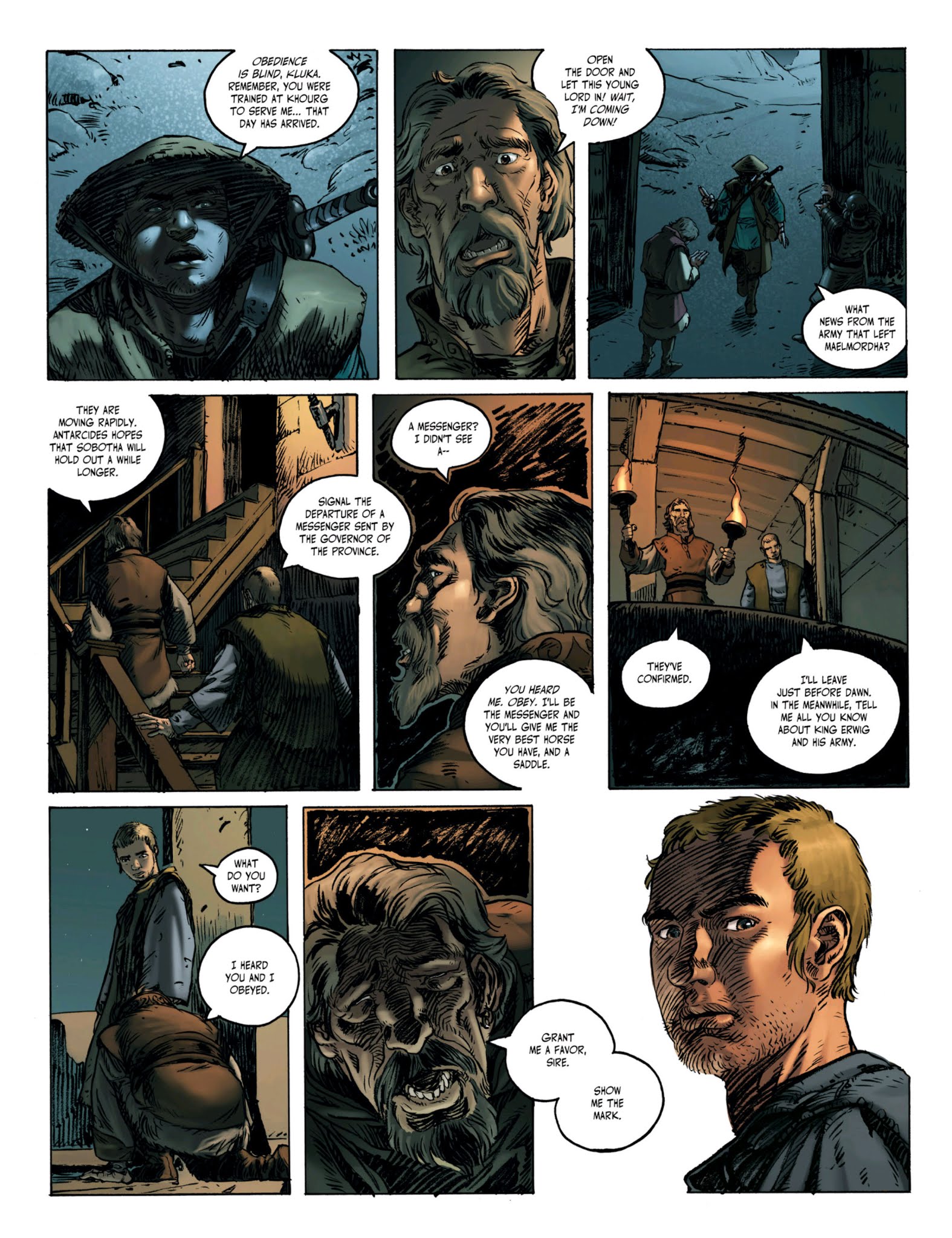 Read online Throne of Ice comic -  Issue #2 - 26