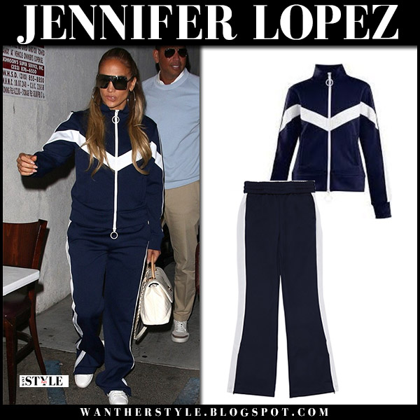 navy blue track pants outfit