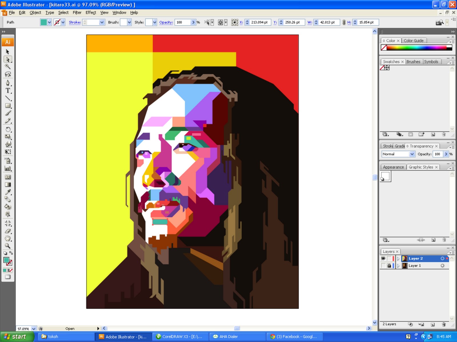 Как убрать фон в иллюстраторе с картинки