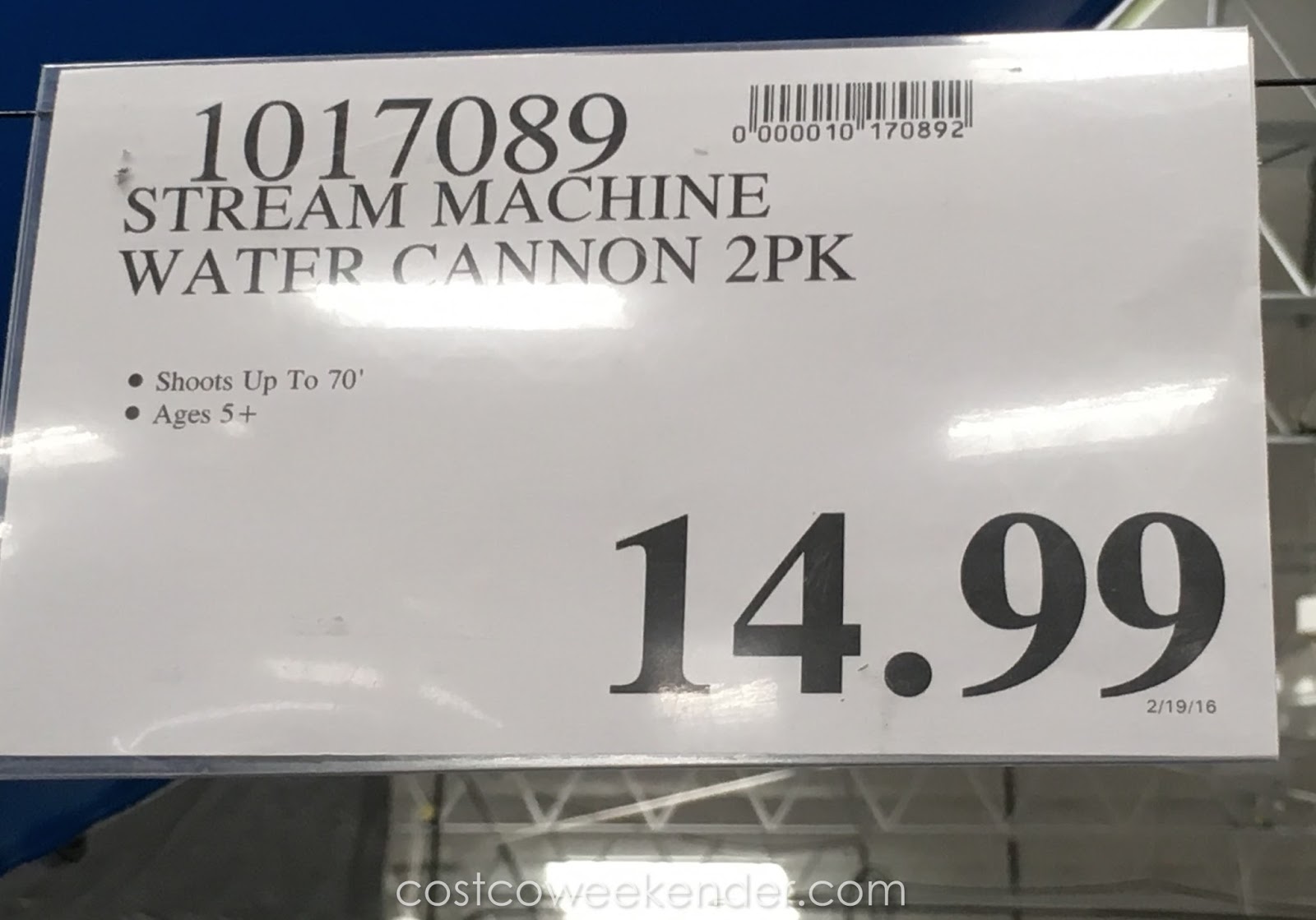 The Original Stream Machine Water Cannon Costco Weekender