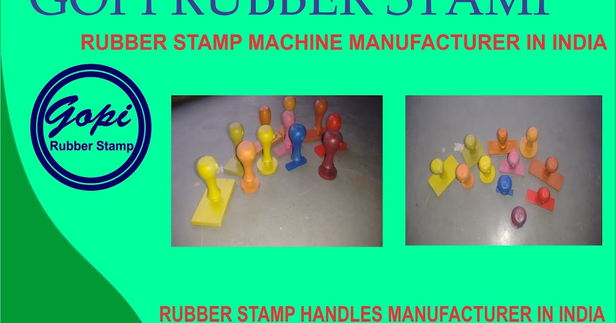 Gopi Rubber Stamp Rubber stamp machine manufacturers, Rubber Stamp