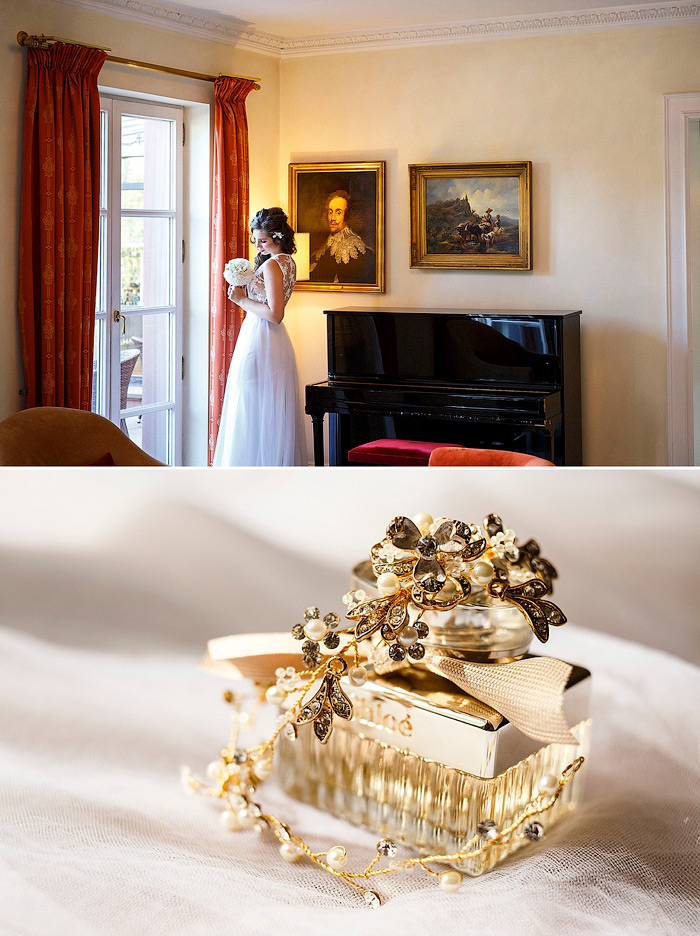 Braut Boudoir im Schlosshotel Am Rhein