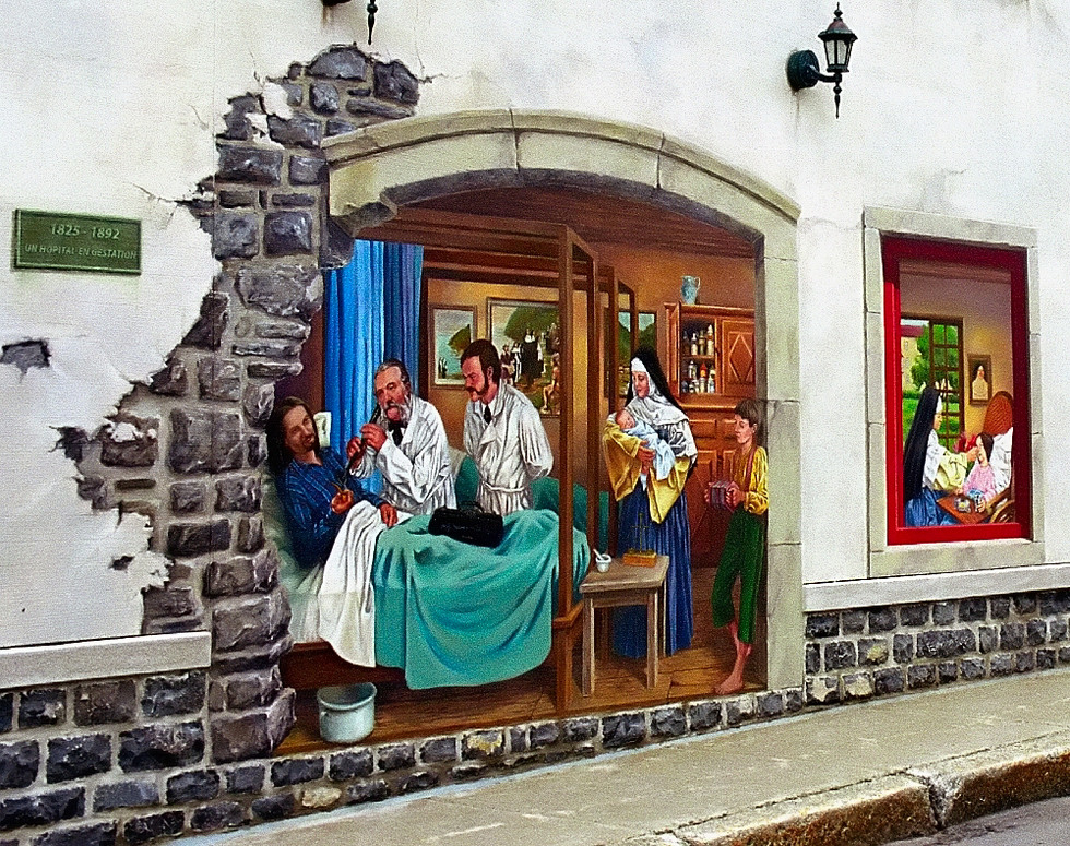 Lisa's World The Murals of Quebec City