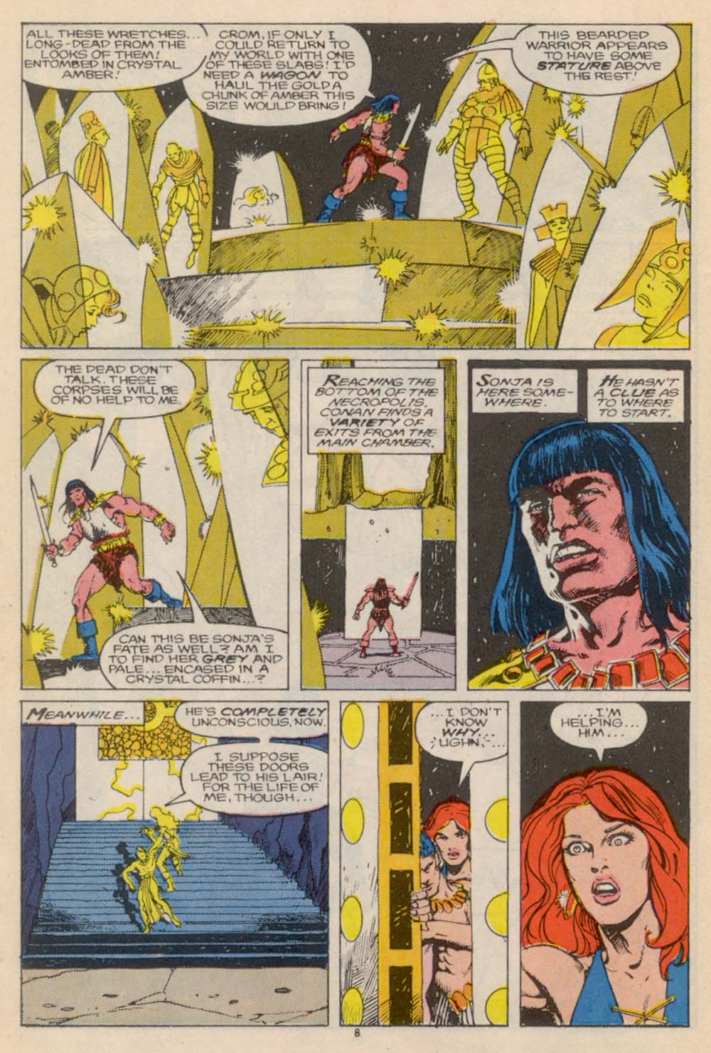 Conan the Barbarian (1970) Issue #205 #217 - English 9