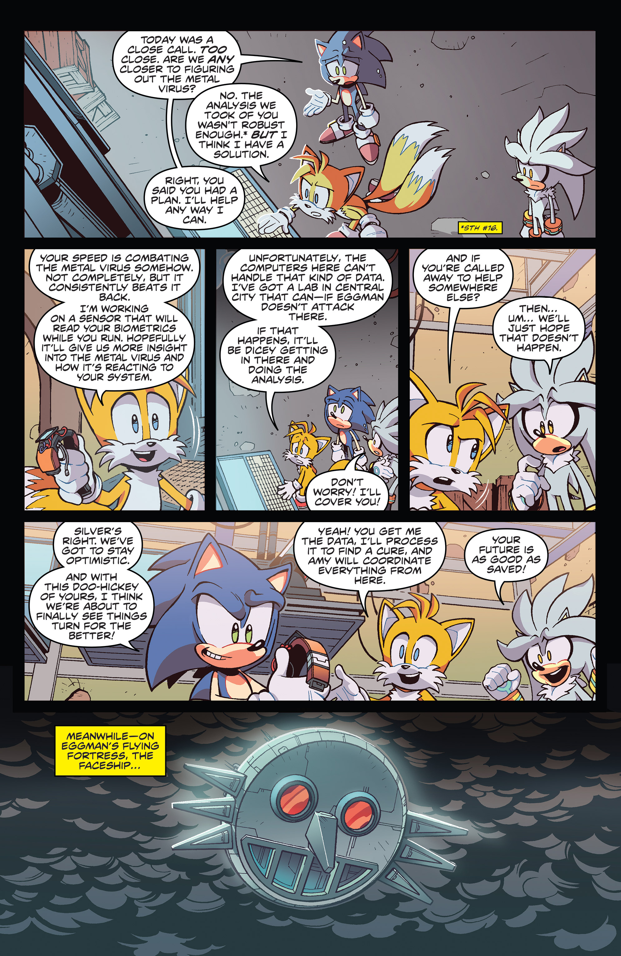 Read online Sonic the Hedgehog (2018) comic -  Issue #20 - 23