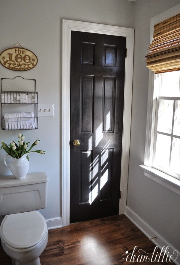 Dear Lillie: Our Inexpensive Mini Makeover on our Master Bathroom ...