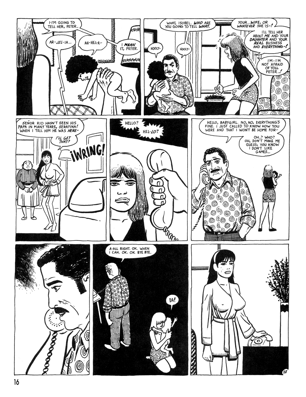 Read online Love and Rockets (1982) comic -  Issue #33 - 18