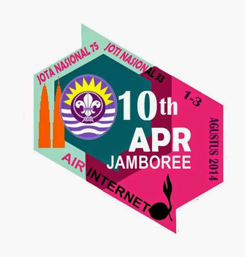 Logo JOTA/JOTI Nasional dan APR Air/Internet Jamboree 2014