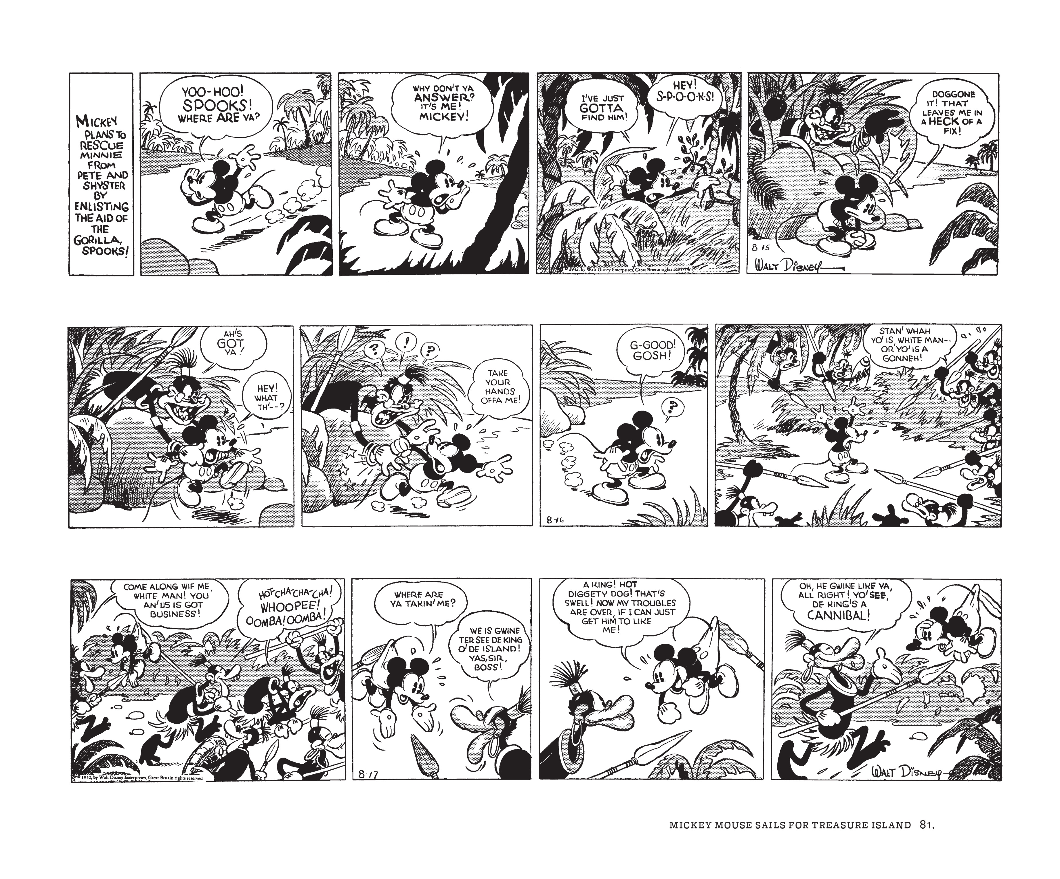 Read online Walt Disney's Mickey Mouse by Floyd Gottfredson comic -  Issue # TPB 2 (Part 1) - 81