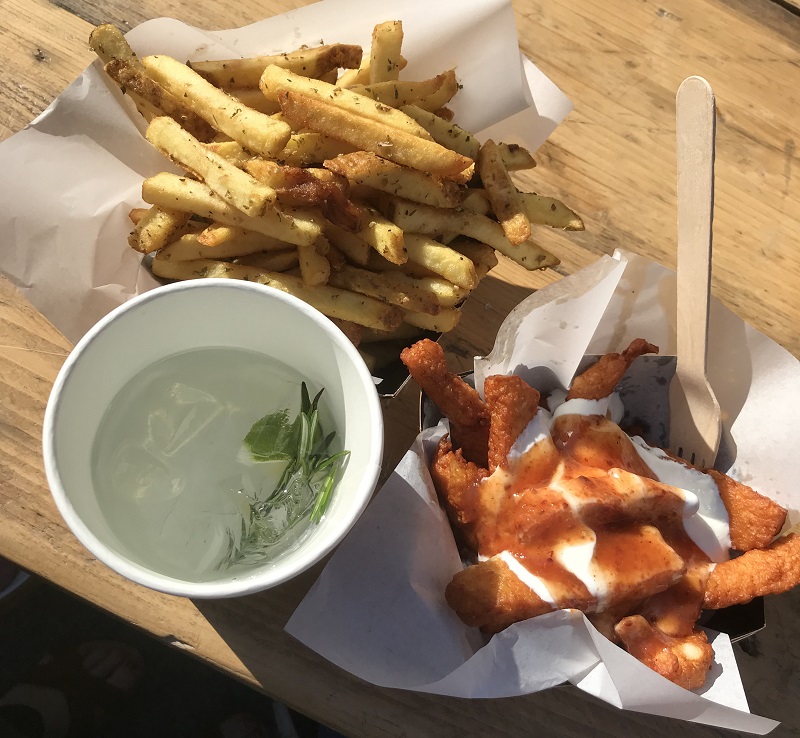 Rost fries at Aberdeen Inspired Nights Market on the Green