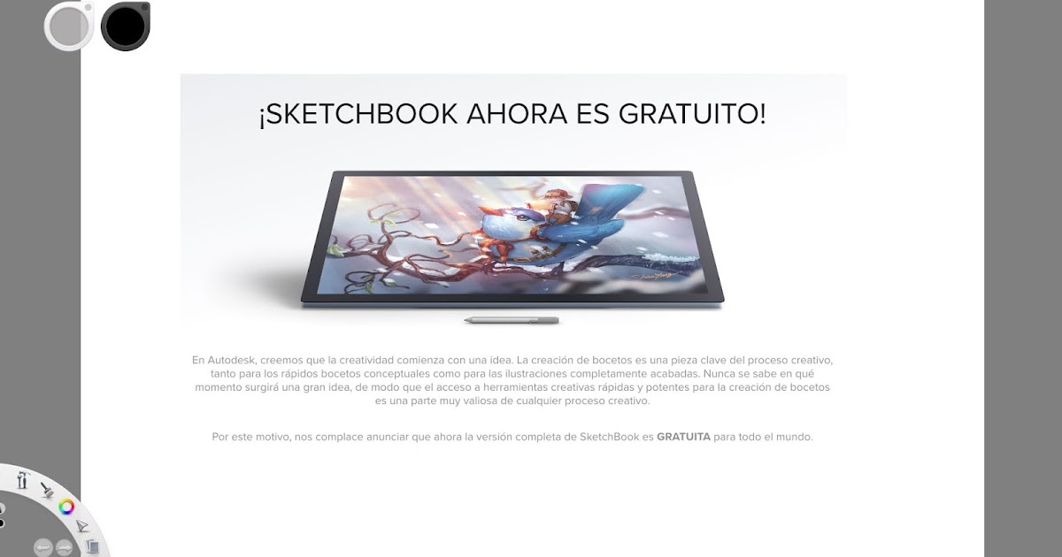 Autodesk SketchBook ahora es gratis CompuTekni