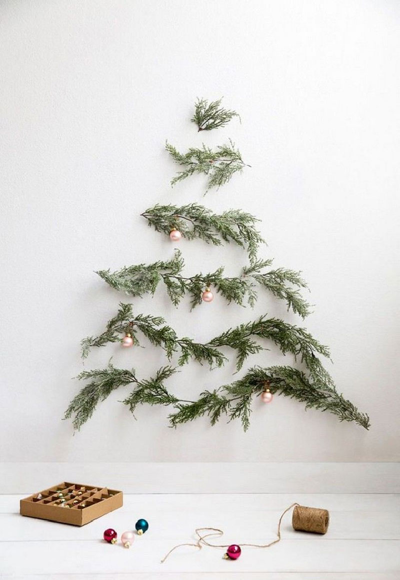 Alberi Di Natale Alternativi Fai Da Te.Alberi Di Natale Alternativi 12 Idee Fai Da Te Dettagli Home Decor