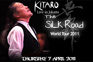 Kitaro Akan Mengadakan Konser di Jakarta