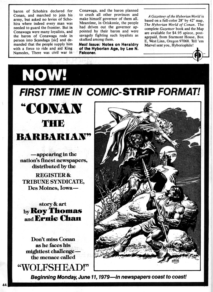 Read online The Savage Sword Of Conan comic -  Issue #43 - 43