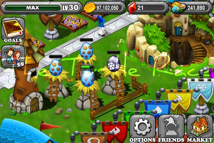 Dragonvale Steel Dragon The Turtle Race