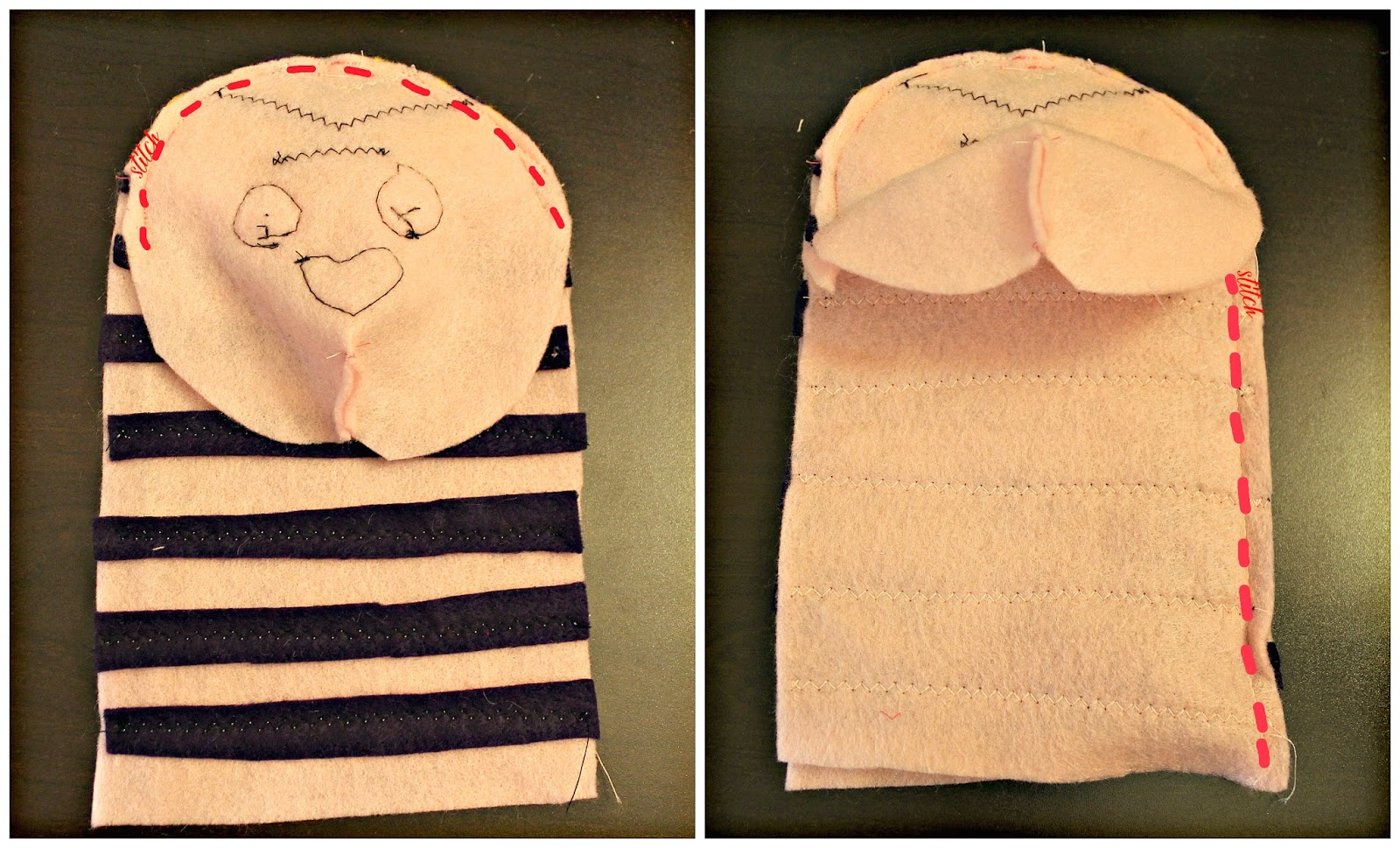 How to Make Felt Hand Puppets!