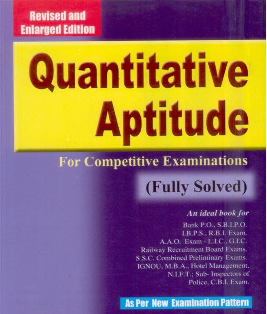 UCEV Villupuram RS Agarwal Quantitative Aptitude Book Free Downlaod