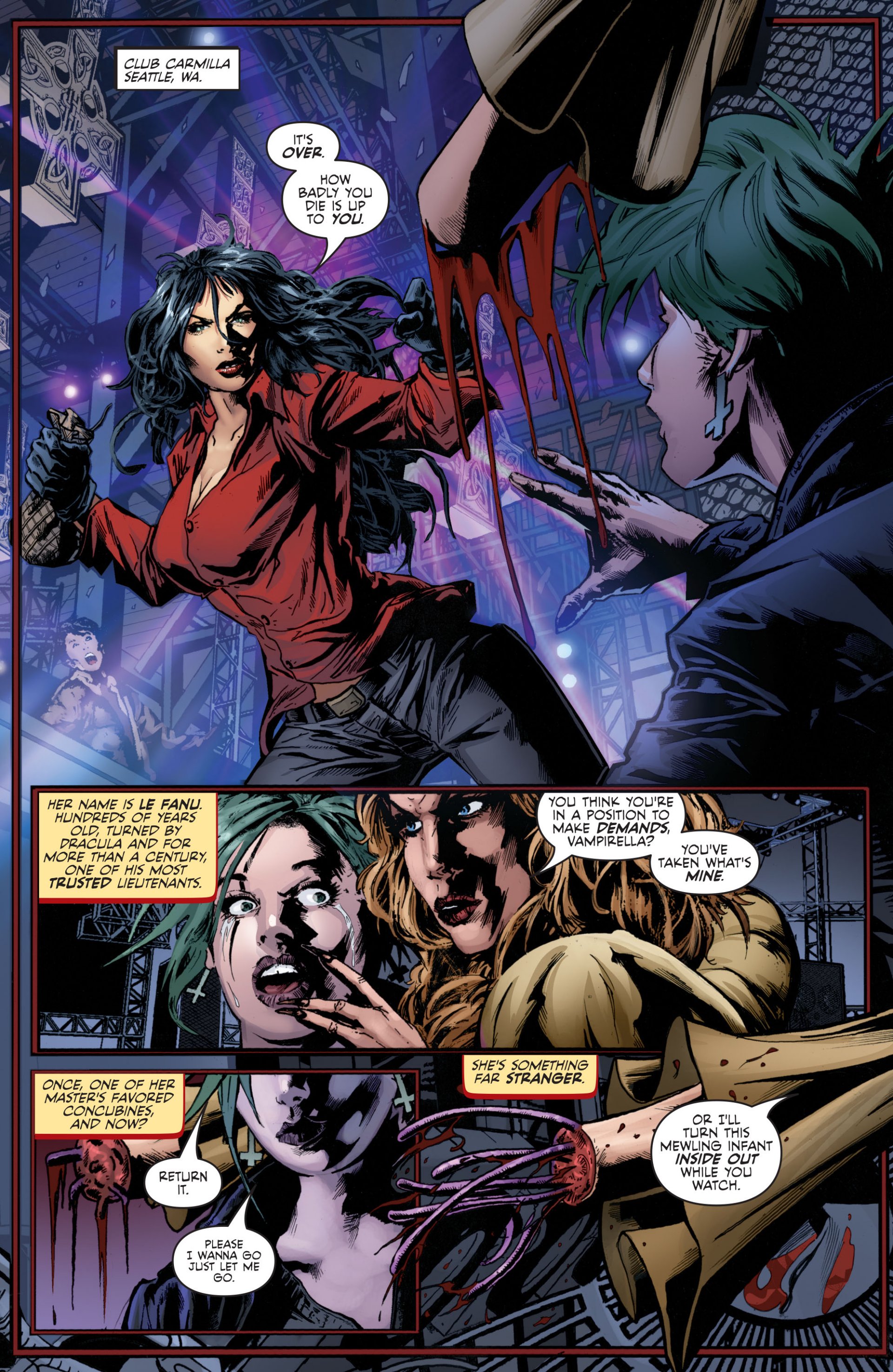Read online Vampirella (2010) comic -  Issue #3 - 3