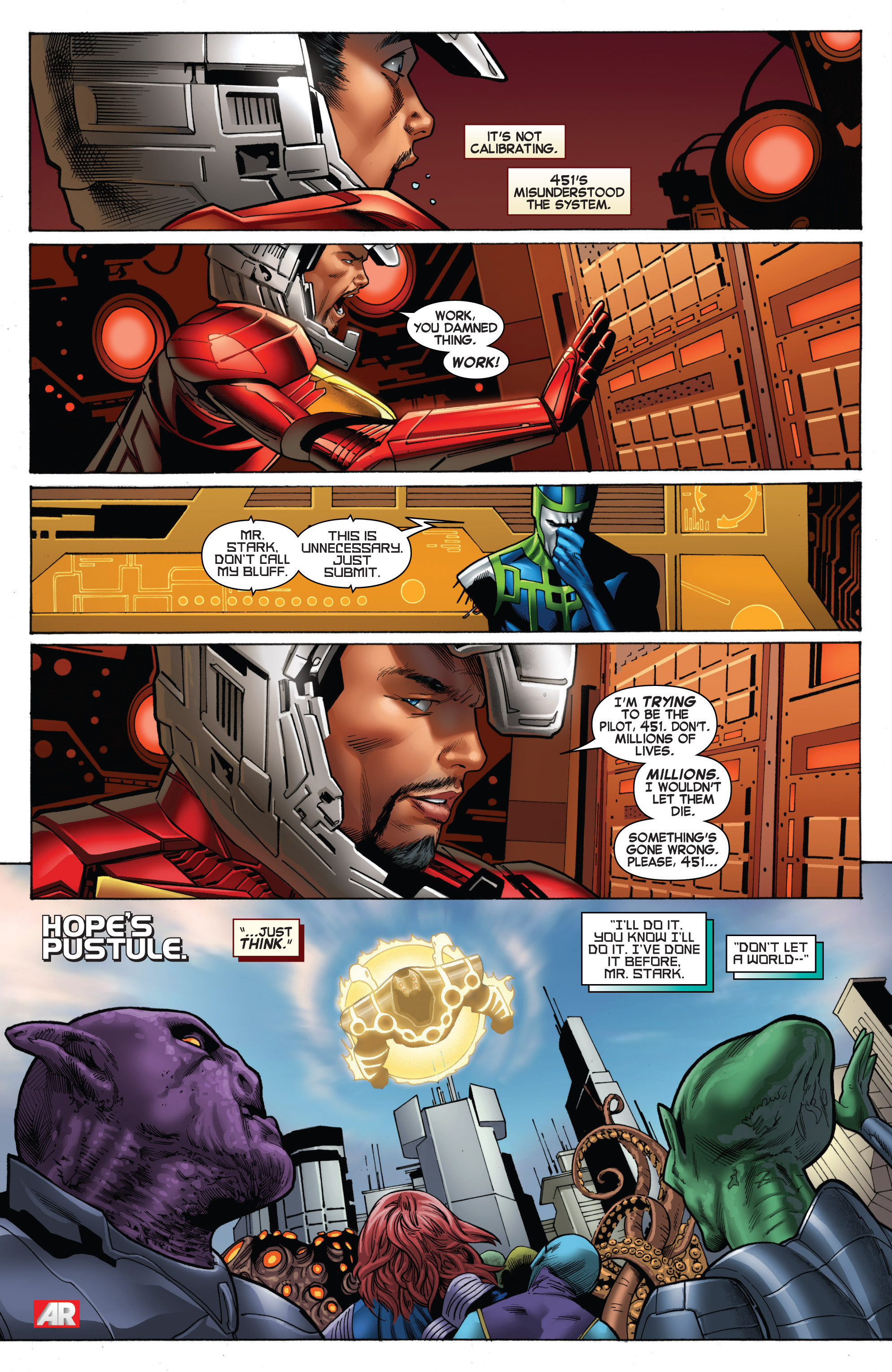 Read online Iron Man (2013) comic -  Issue #14 - 18
