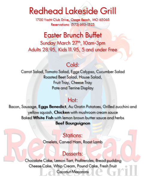 Redhead Lakeside Grill Lake of the Ozarks Premier Waterfront Restaurant