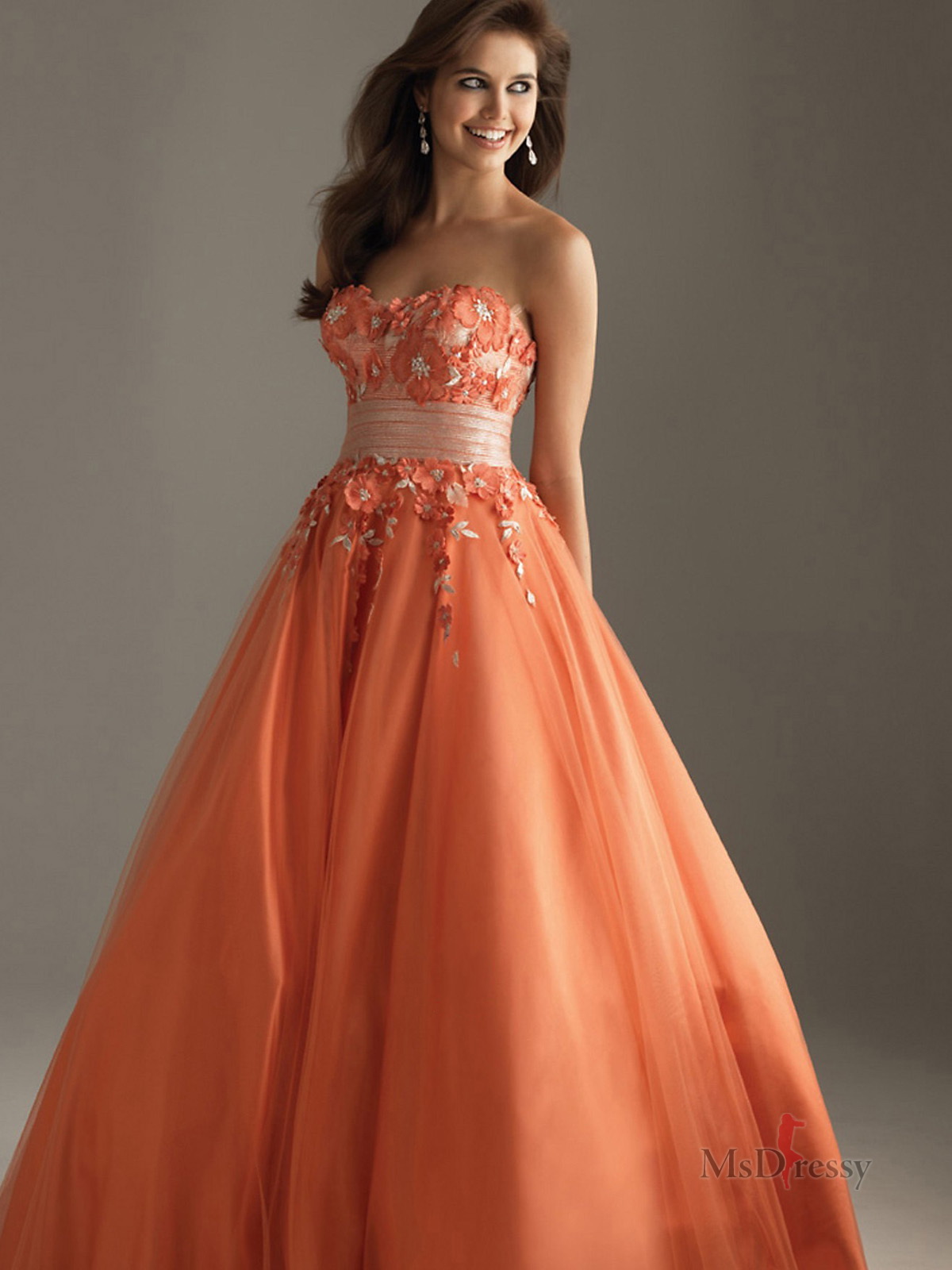 Orange Prom Dresses - Orange Dresses for Prom ~ Simply Fashion Blog