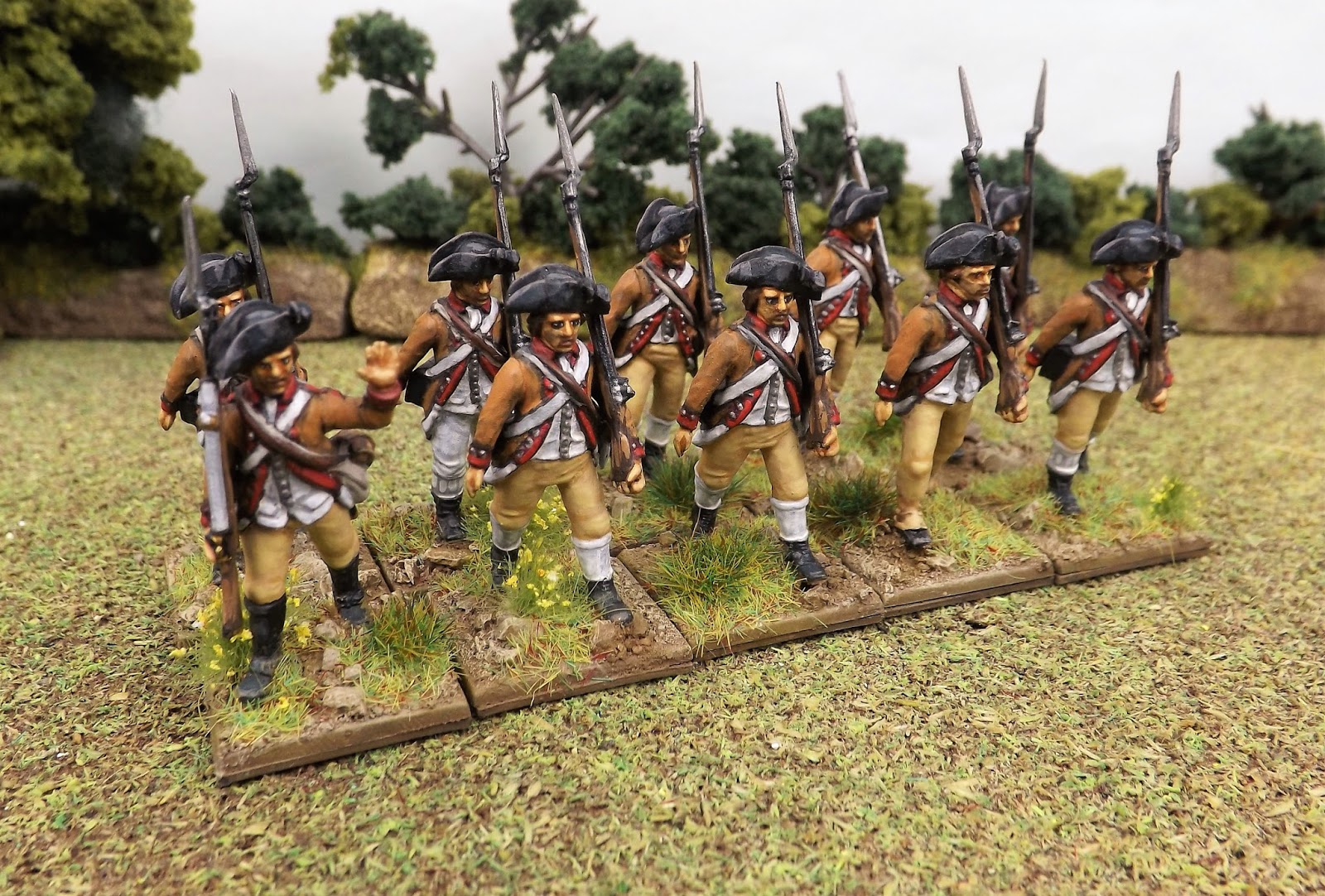 JJ's Wargames: Perry Miniatures Plastic Continentals - 12th ...