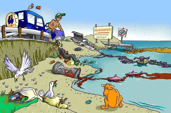 polluted river clipart - photo #9