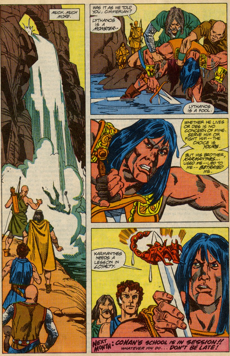 Read online Conan the Barbarian (1970) comic -  Issue #230 - 23