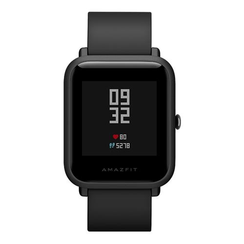 (English Version)Xiaomi Huami Amazfit Bip Lite Version IP68 Sports Smartwatch Bluetooth 4.0 GPS Glonass 45 Days Standby – Black