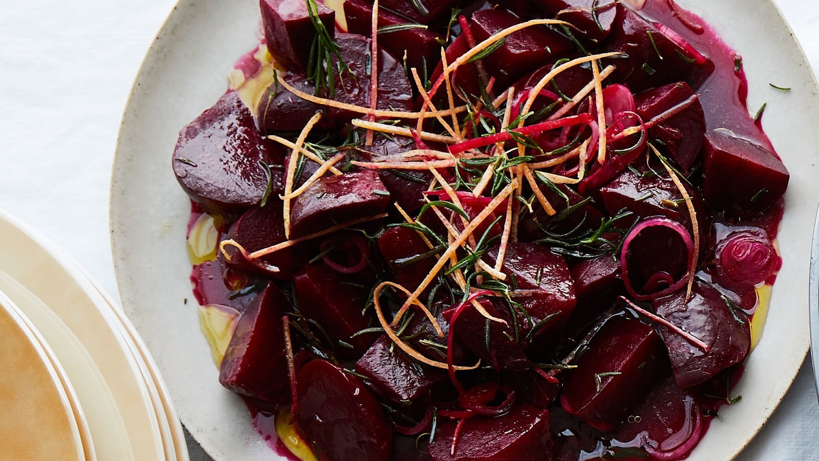 The Annual Cookbook BlogStyle Roasted Beets with Grapefruit and Rosemary