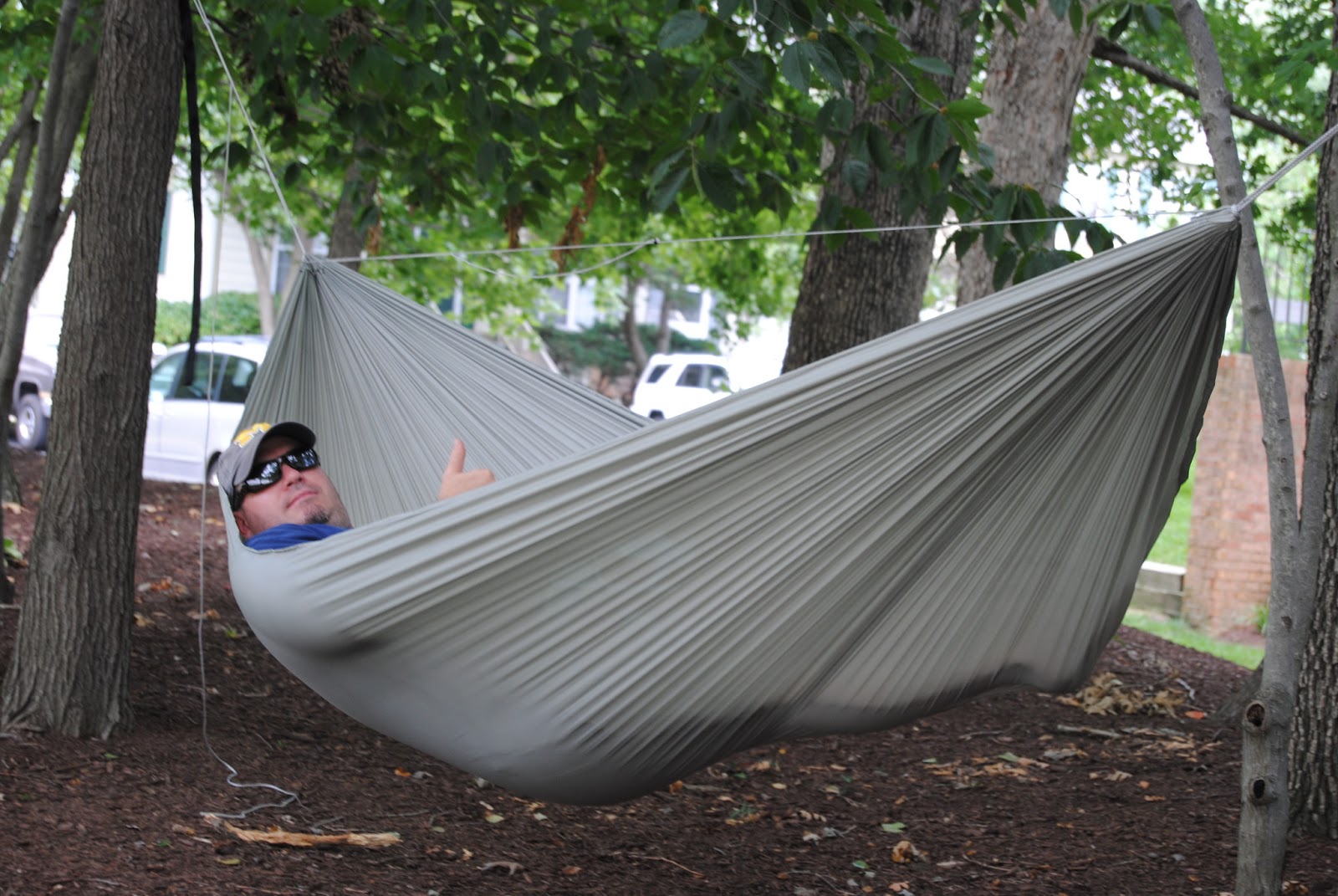 ToHa Outdoors 1st DIY Hammock!!!