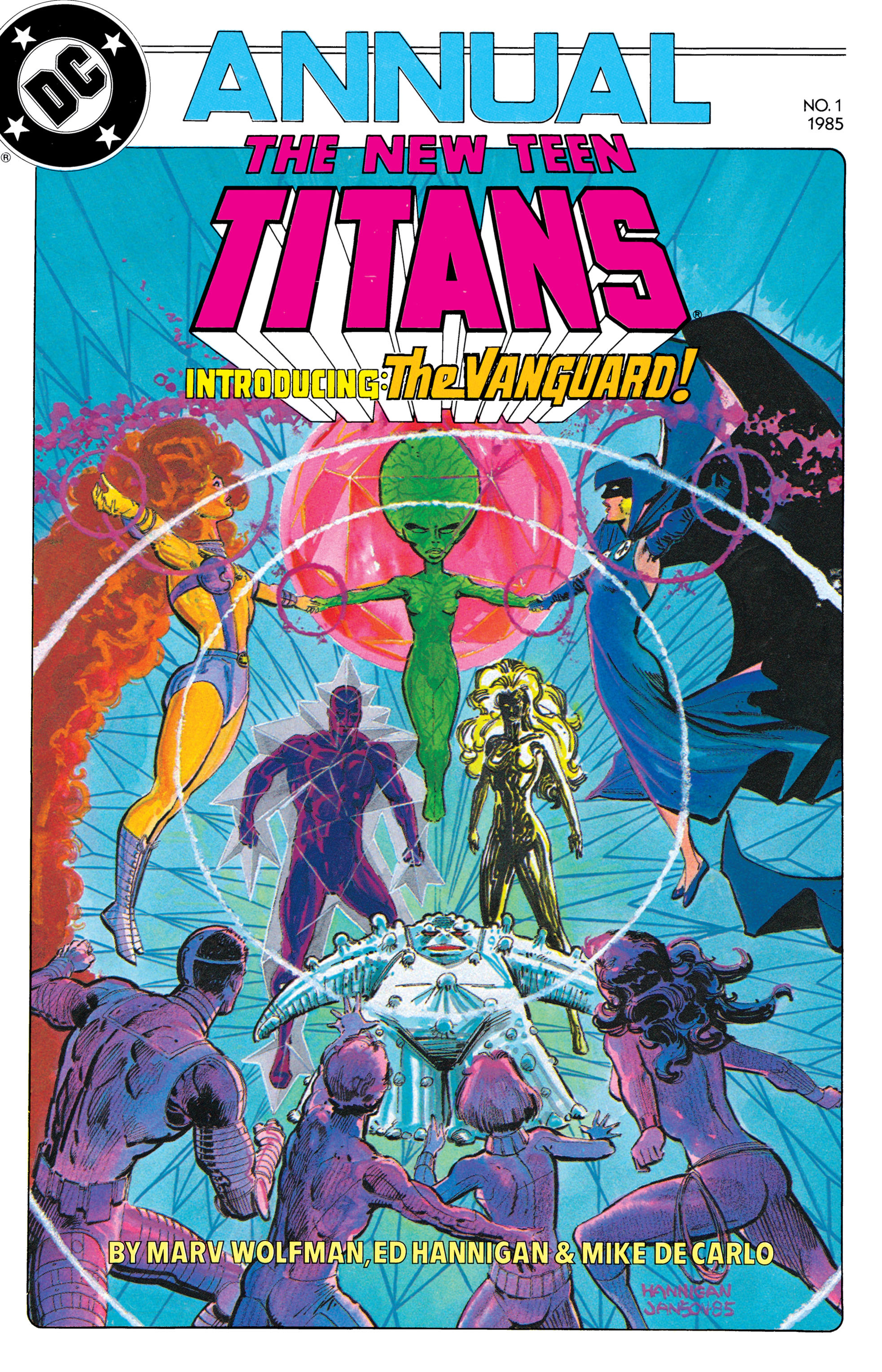 Read online The New Teen Titans (1984) comic -  Issue # _Annual 1 - 1