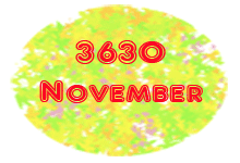 3630 November