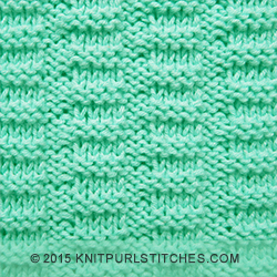 This is a simple texture  pattern for beginners. The Broken rib texture is good for sweaters, coats, scarves—almost anything. 