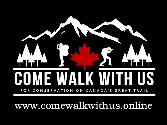Come Walk With Us Trans Canada Trail logo.