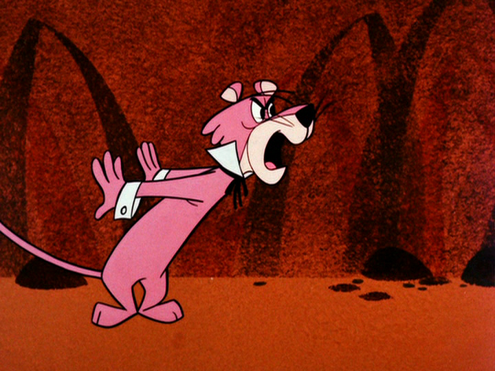 Snagglepuss in Rent and Rave.