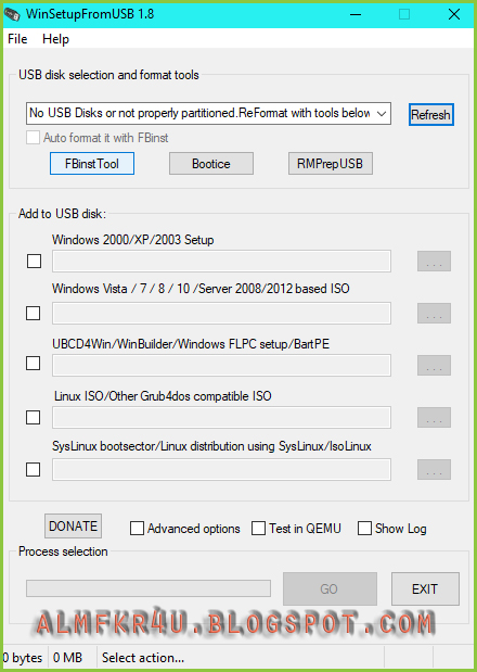 تحميل برنامج Winsetupfromusb كامل لحرق جميع نسخ الويندوز علي فلاشة Usb واحده