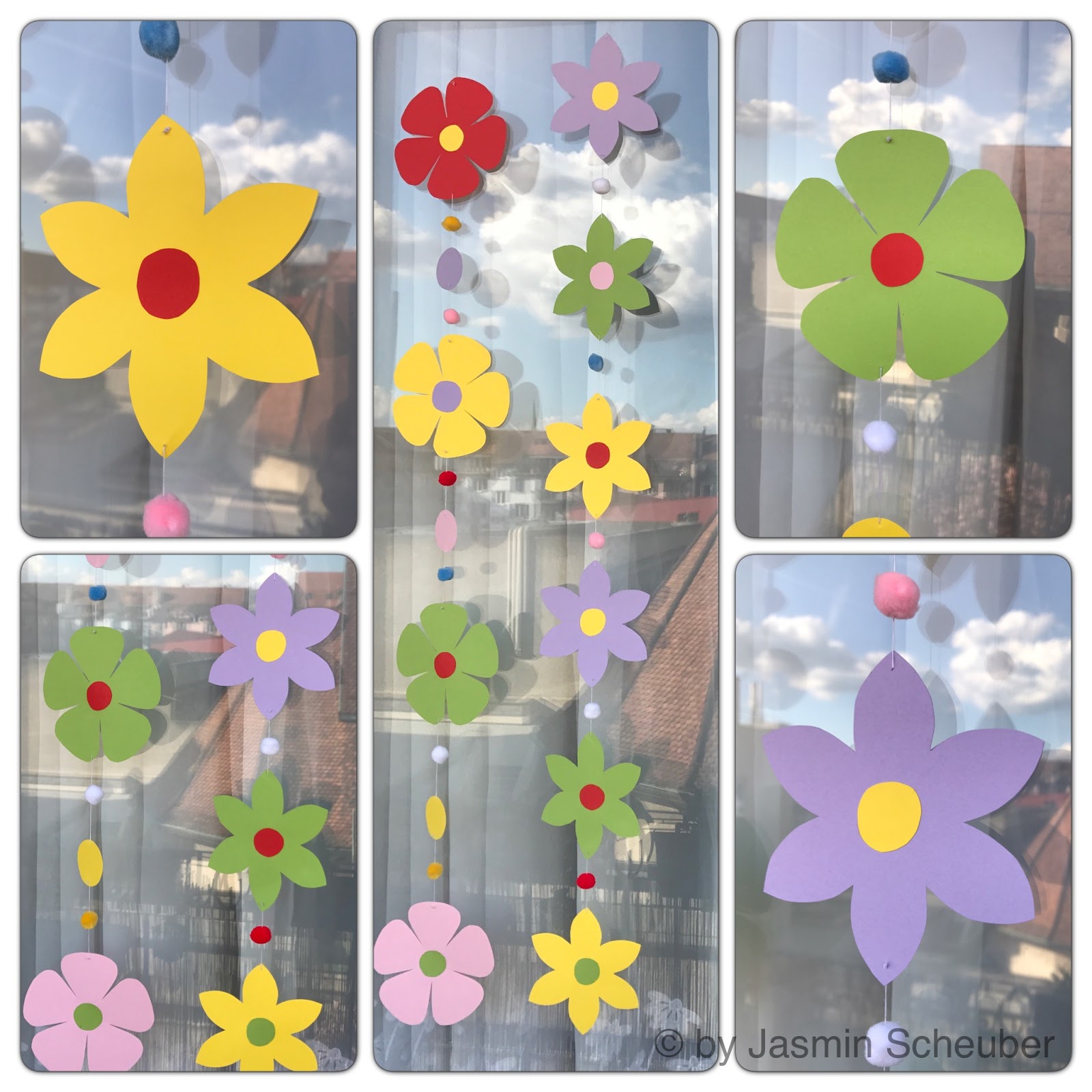 Blumengirlande Aus Papier