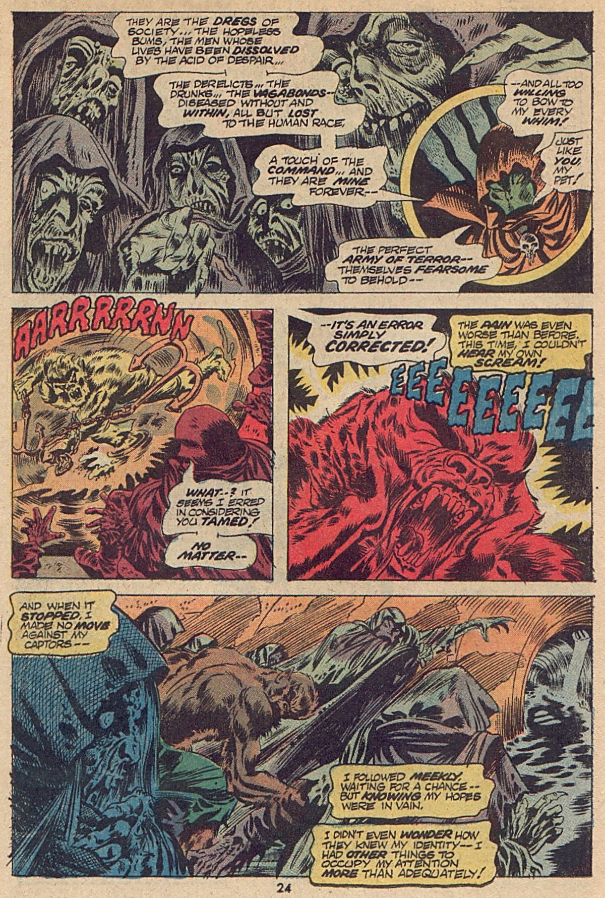Read online Werewolf by Night (1972) comic -  Issue #9 - 18