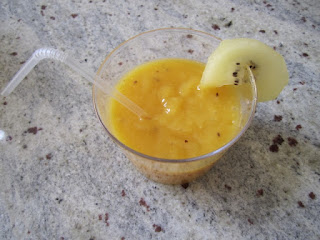 Smoothie kiwi jaune Zespri SunGold mangue