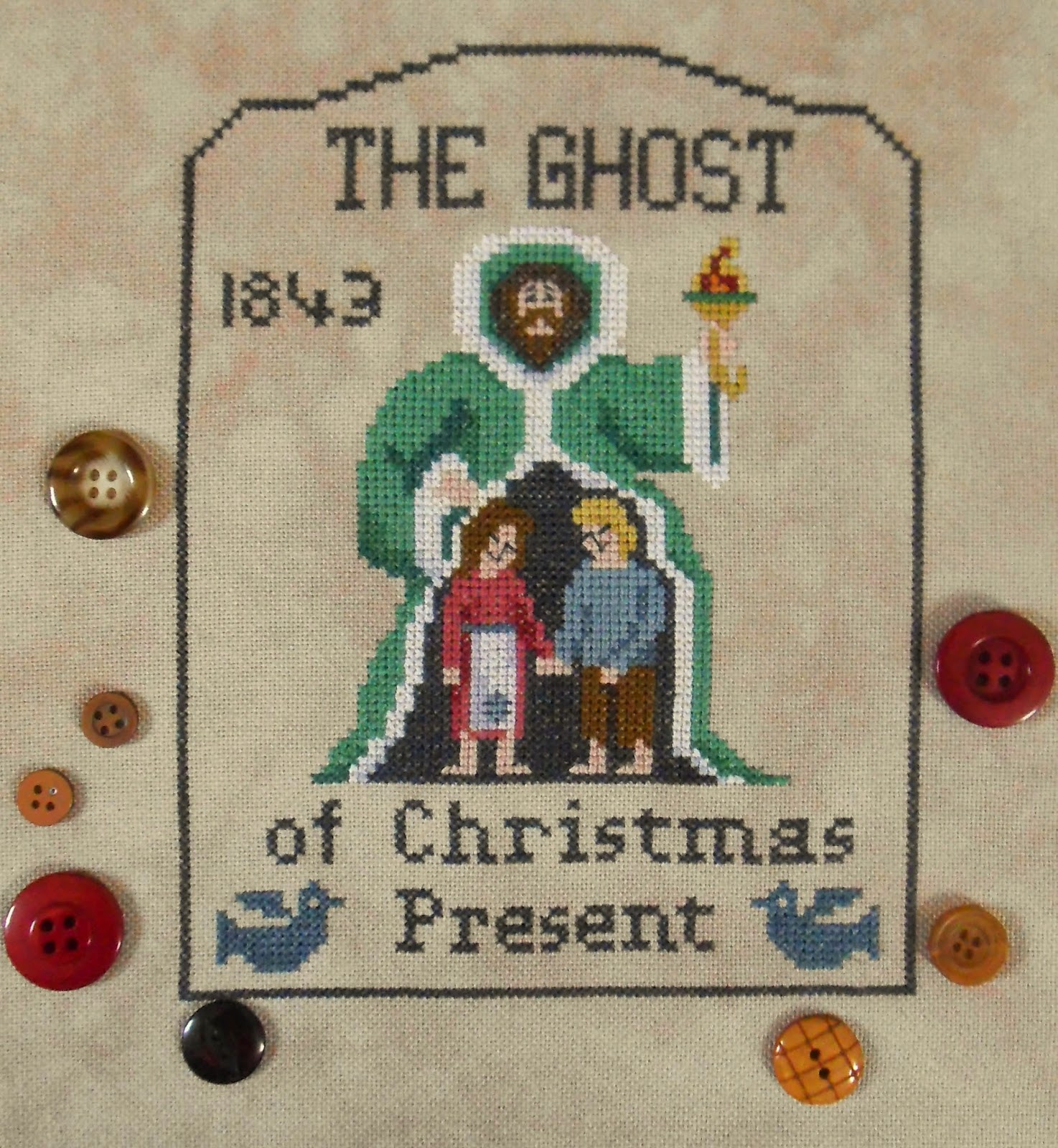 Stitchers Anon Ghost of Christmas Present