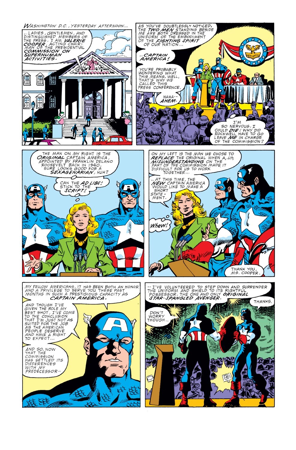 Captain America (1968) Issue #351 #283 - English 2 Captain America (1968) Issue #351 #283 - English 2