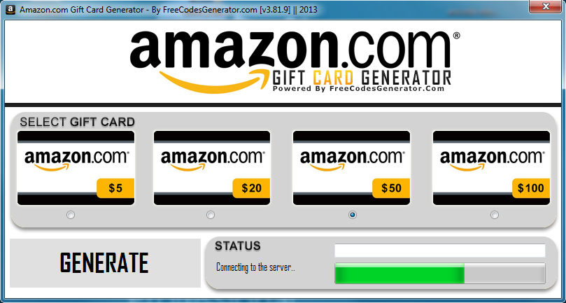 Amazon Gift Card Generator 2014 Xbox PC PS