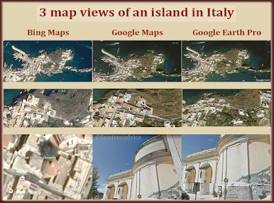 Comparing Bing Maps and Google Maps side by side was eye-opening.