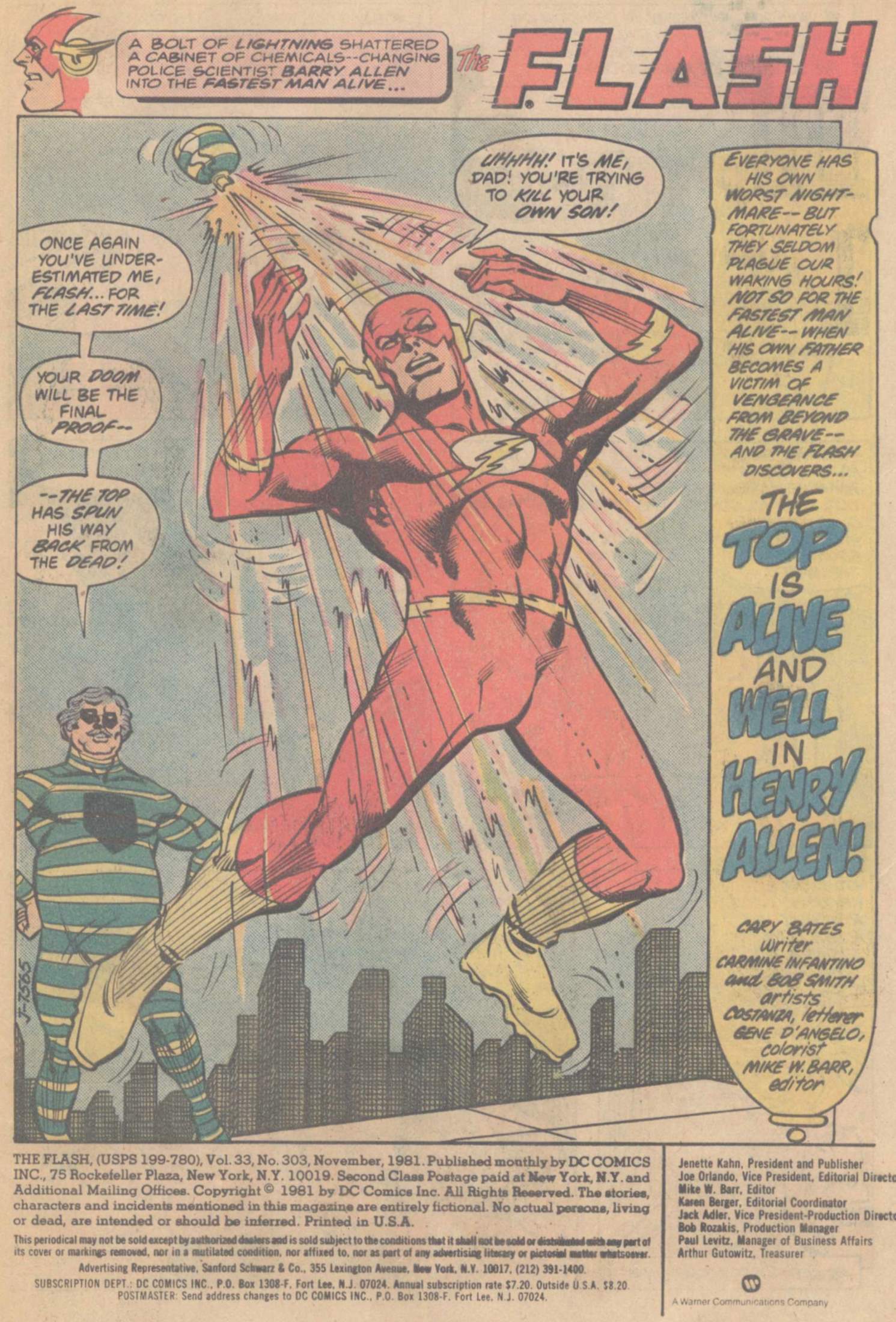 Read online The Flash (1959) comic -  Issue #303 - 3