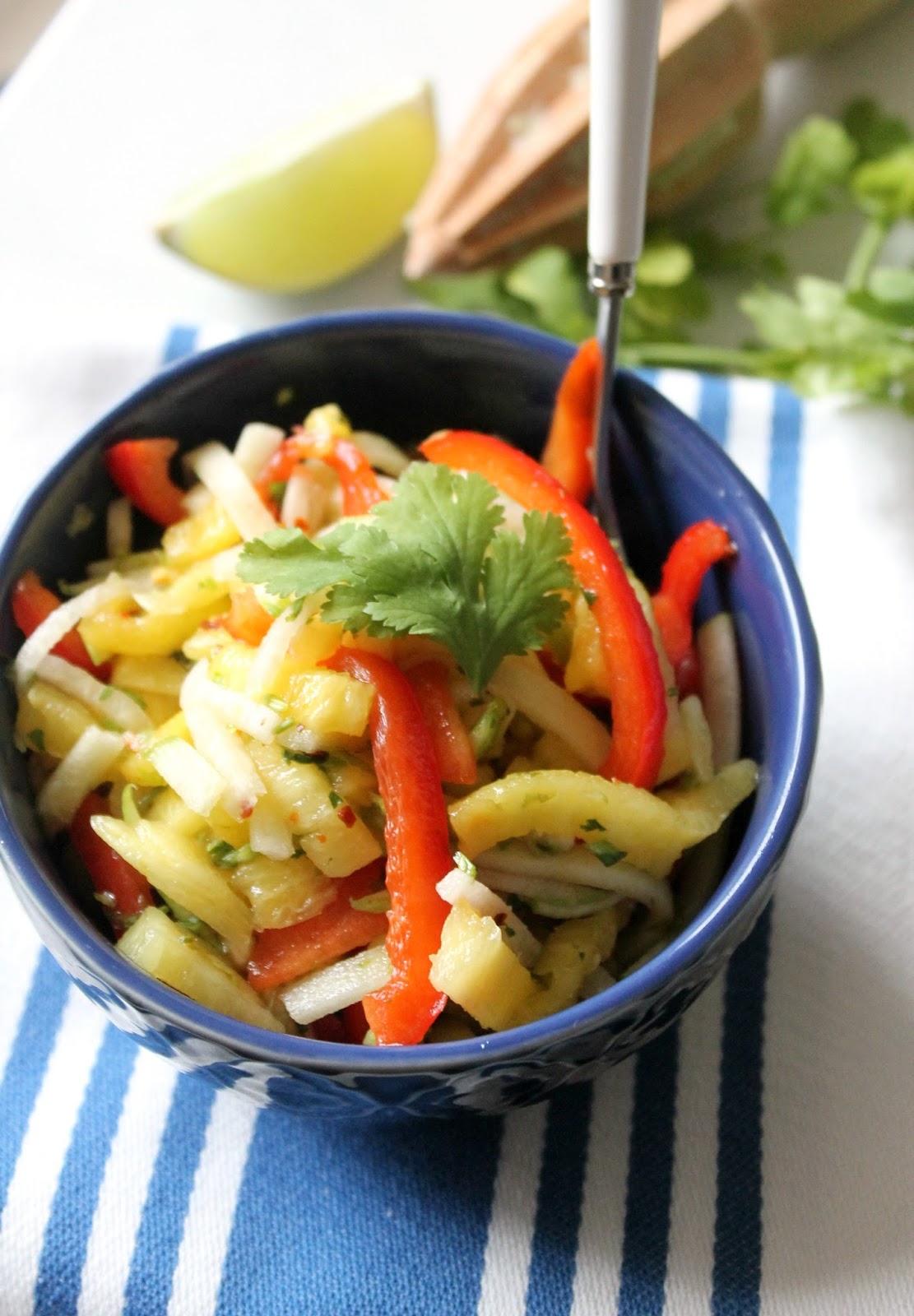 Coming Clean PineappleJicama Salad + a "Health Challenge" The
