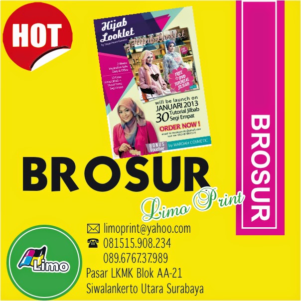LIMO PRINT: BROSUR SEBAGAI ALAT PROMOSI