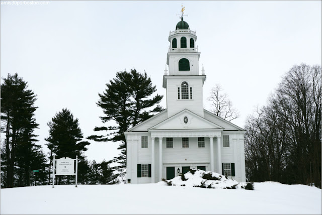 Park Hill Meeting House en Westmoreland, New Hampshire 