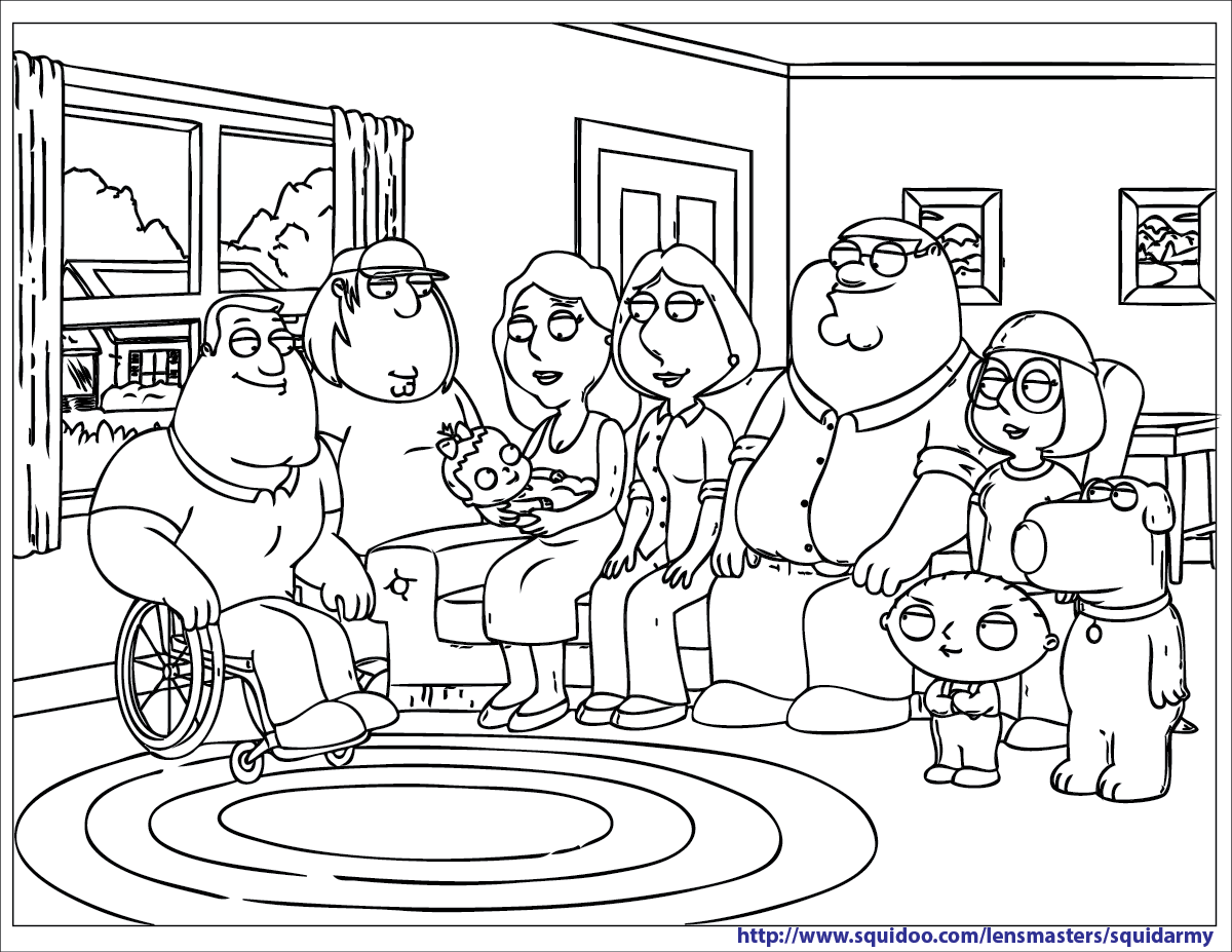 i love you family coloring pages - photo #42
